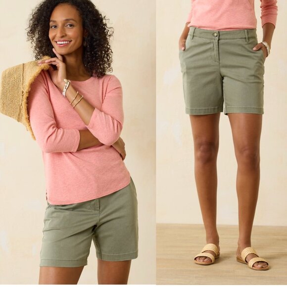 Talbots 7" relaxed chinos sz10 - Picture 8 of 8